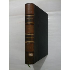 FORCE  ET  MATIERE ou principes de l'ordre naturel mis a la portee de tous (Puterea si materia sau principii ale ordinii naturale puse la îndemâna tuturor) - LOUIS  BUCHNER 